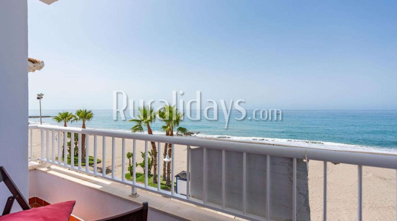 Algarrobo Costa Primera Linea De Playa Duplex Exterior foto
