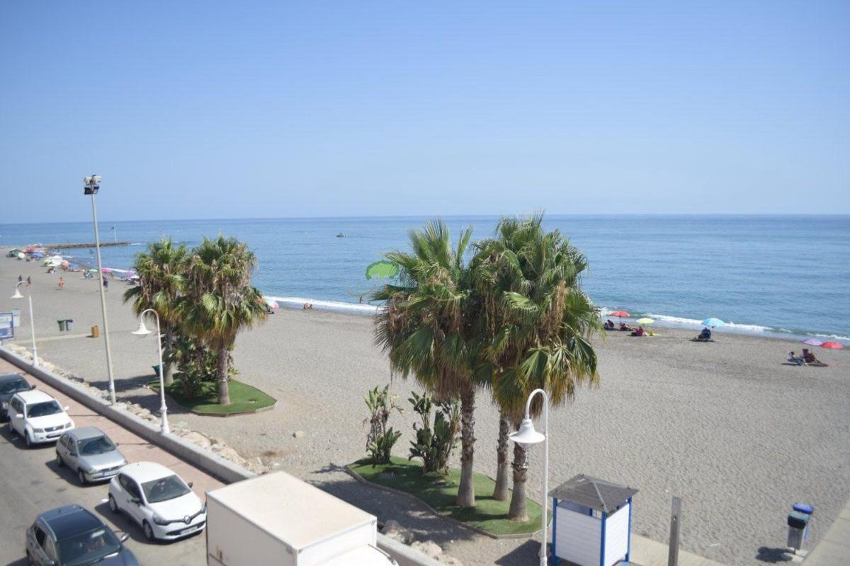 Algarrobo Costa Primera Linea De Playa Duplex Exterior foto